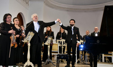 Üzeyir Hacıbəyli adına Azərbaycan Dövlət Simfonik Orkestrinin konserti keçirilib - FOTOlar