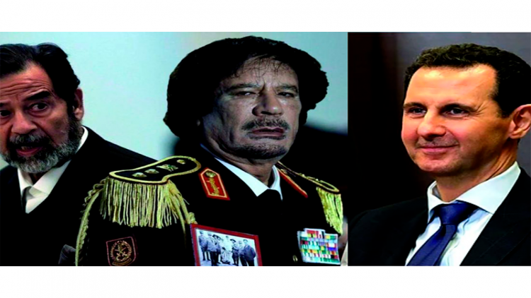 Qəddafi xəbərdar etmişdi: “Növbə sizə gələcək” - Əsədin gülüşü... - VİDEO