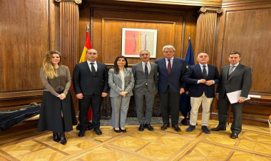 Milli Məclisin deputatı Sevil Mikayılova Madriddə İspaniya parlamentariləri ilə görüşüb - FOTO