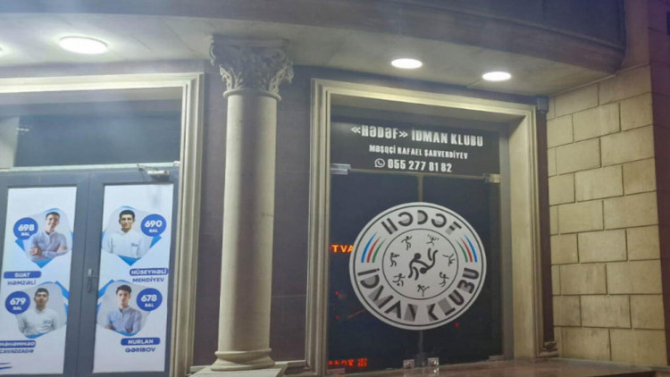 Bakıda 15 yaşlı yeniyetmənin öldürüldüyü idman zalından görüntülər - YENİLƏNİB