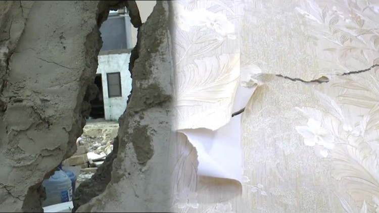 “Hər an böyük faciə baş verə bilər” - Bakıda 10 ailənin həyatı təhlükədədir - VİDEO