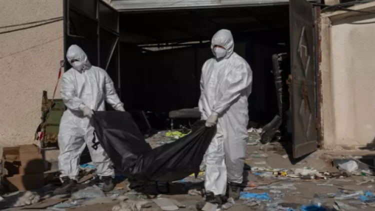 Dəməşqdəki dərman anbarında 20-dən çox cəsəd tapıldı