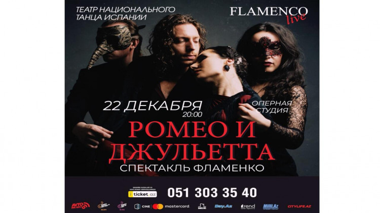 Bakıda “Flamenko Live” Milli İspan Rəqs Teatrı tərəfindən üç tamaşa təqdim olunacaq - FOTO