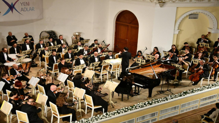 Filarmoniyada səhnəsində “Yeni adlar” layihəsi çərçivəsində konsert keçirilib - FOTO