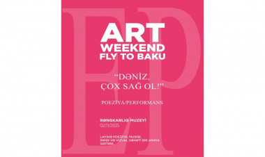 Art Weekend zamanı  “Dəniz, çox sağ ol!  təqdim ediləcək - VİDEO