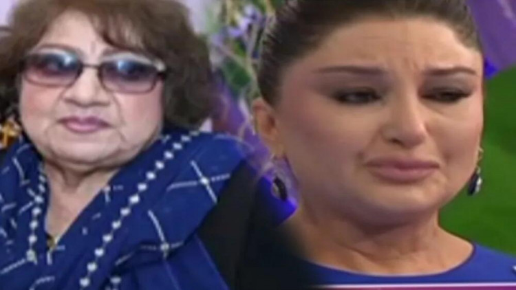 Qayınanasının təbriki Dilarə Əliyevanı ağlatdı - VİDEO