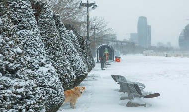 Azərbaycana qış gəldi