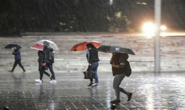 Bəzi ərazilərə yağış yağıb, duman olub - FAKTİKİ HAVA