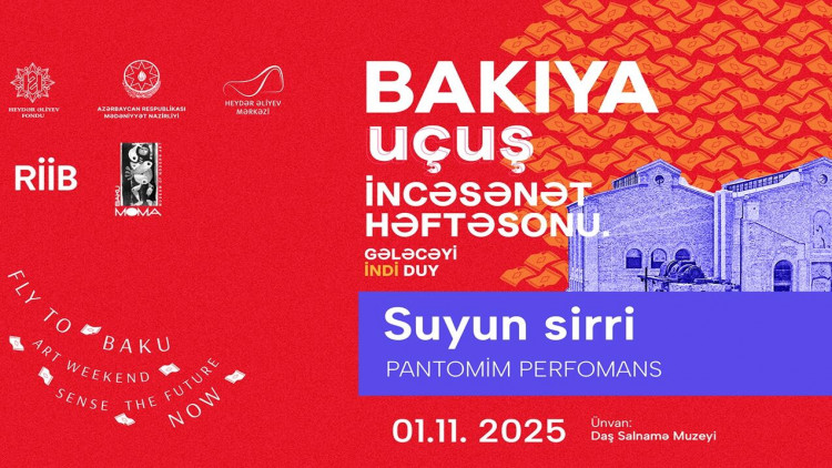 “Art Weekend” zamanı “Suyun sirri” pantomim tamaşanın premyerası olacaq - VİDEO