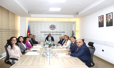 Vəkillər Kollegiyası Rəyasət Heyətinin növbəti iclası keçirilib