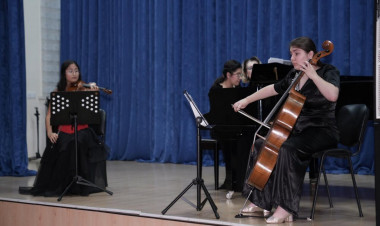 Gənc musiqiçilərin iştirakı ilə “Gəncliyin Sədası” adlı klassik musiqi axşamı baş tutub - FOTO