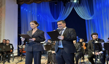 Dövlət Mahnı Teatrında “Ey Vətən” adlı möhtəşəm musiqi axşamı keçirilib - FOTO