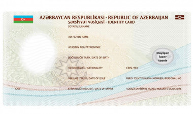 Azərbaycanda yeni şəxsiyyət vəsiqələrinin verilməsinə BAŞLANILDI - FOTO