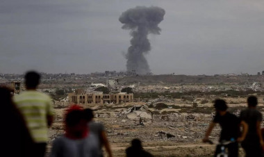 İsrail ordusu Qəzzada hücum dalğasına başladı - FOTO