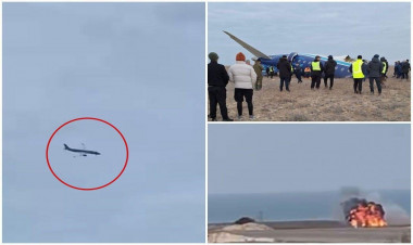 Qəzaya uğrayan təyyarədə 69 nəfər olub - ölənlər var - VİDEO
