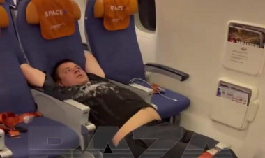 Dubay-Moskva təyyarəsi bu səbəbdən Bakıya məcburi eniş edib - Görüntülər - VİDEO