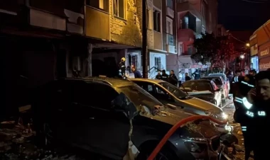 Türkiyədə yaşayış binasında güclü partlayış - Yaralananlar var - FOTO