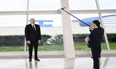 İlham Əliyev Azərbaycan Televiziyasına müsahibə verib - VİDEO - FOTO