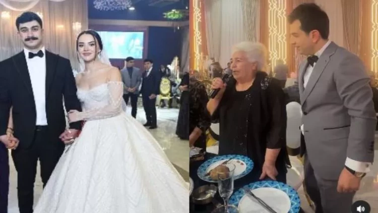 İlqar Mirzəyevin anası toyda belə çıxıış etdi - VİDEO