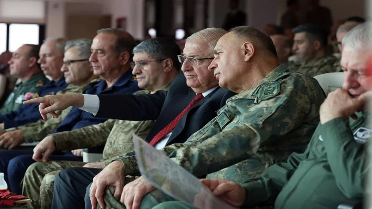 Baş Qərargah rəisi Türkiyədə keçirilən təlimdə - FOTO