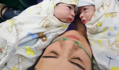 2025-ci ilin ilk əkiz uşaqları Naxçıvanda doğuldu - FOTO