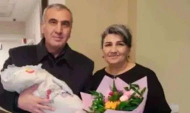 Şəhidin qardaşı doğuldu - FOTO