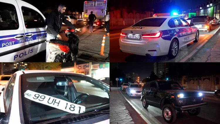 Xırdalanda gecə səs-küy yaradan 12 nəfər saxlanıldı