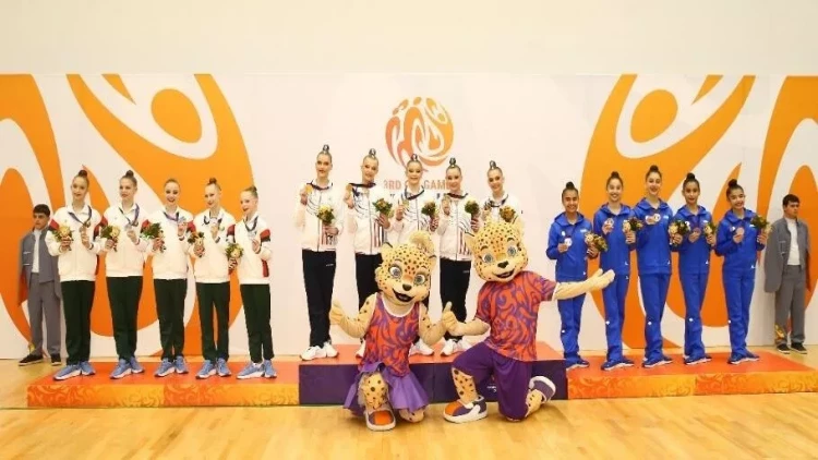 III MDB Oyunlarında gimnastika üzrə yarışlara yekun vuruldu - FOTO