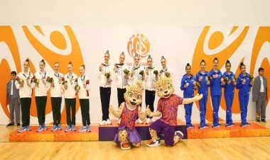 III MDB Oyunlarında gimnastika üzrə yarışlara yekun vuruldu - FOTO