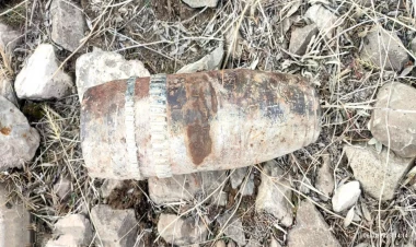 Naxçıvanda 2 ədəd top mərmisi tapılıb - FOTO