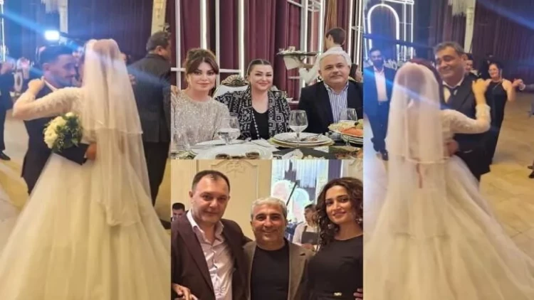 Əməkdar artist qızına toy etdi - VİDEO