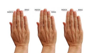 Barmaqların uzunluğu ilə spirtə olan həvəs arasında qeyri-adi əlaqə