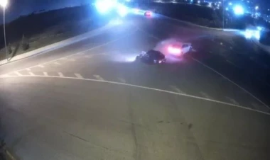 Bakıda dəhşətli qəzanın ANBAAN VİDEOsu