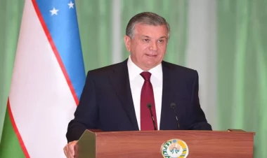 Şavkat Mirziyoyev: Özbəkistanla Azərbaycan arasındakı qardaşlıq bağları xalqlarımızın tərəqqisinə xidmət etməkdədir
