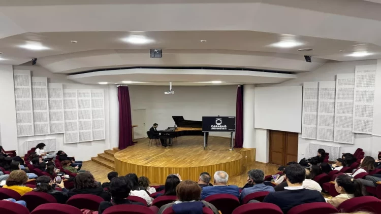 Qarabağ Universitetində “Ustad dərsləri silsiləsi” layihəsinə başlanılıb - FOTO