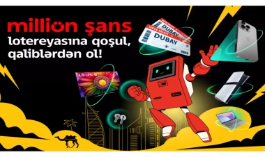 “Milliön şans” lotereyasına möhtəşəm hədiyyələrlə start verildi!