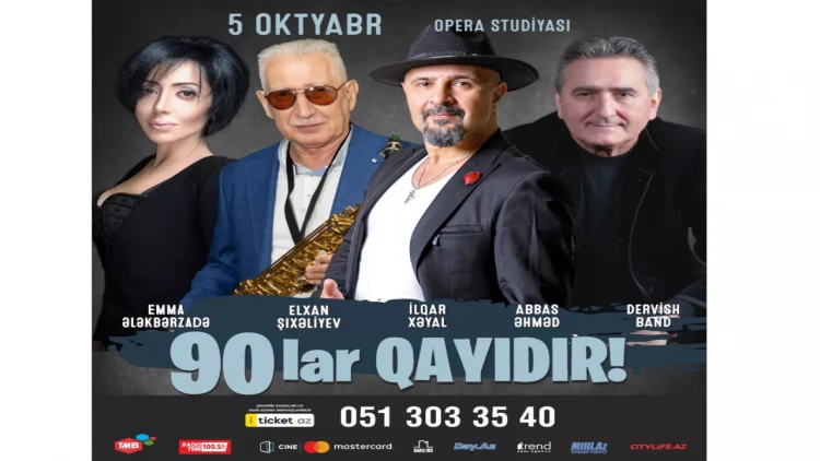90-lar qayıdır Opera studiyasının səhnəsində!