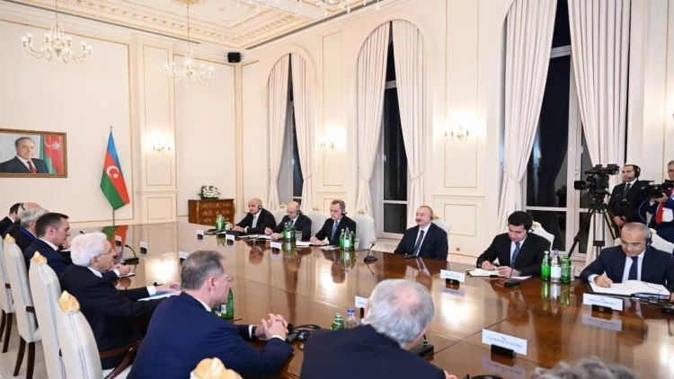 Prezident: Bu gün İtaliya-Azərbaycan əlaqələrinin inkişafı göz qabağındadır