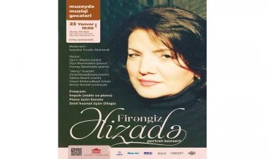 “Muzeydə Musiqi Gecələri”nin növbəti portret-konserti Xalq artisti Firəngiz Əlizadə yaradıcılığından bəhs edəcək