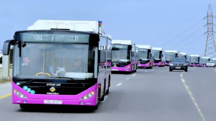 Artım yalnız elektrik və CNG avtobuslara aiddir
