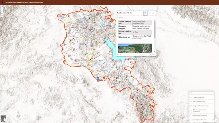 Ermənistanı ifşa edən rəqəmsal xəritə hazırlanır