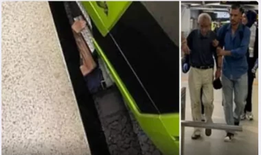 Türkiyədə kişi qatarın altında qaldı, ölmədi