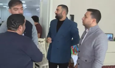 Fərdanın anasının yas mərasimindən görüntülər - VİDEO