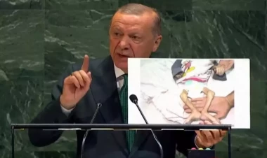 Ərdoğan BMT kürsüsündə göz yaşlarını saxlaya bilmədi: “İçim yanır” - FOTO