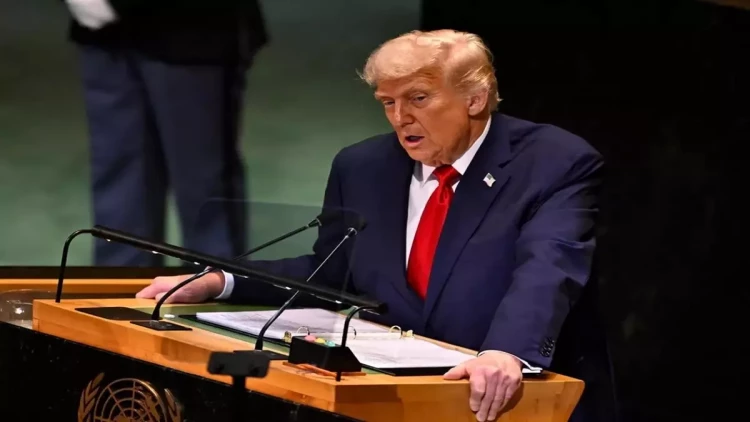 Trampdan BMT-də sərt çıxış: “Fələstini tanımaq Həmas üçün mükafatdır”