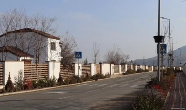 Xocalı şəhəri yaşıllığa bürünür - FOTOREPORTAJ