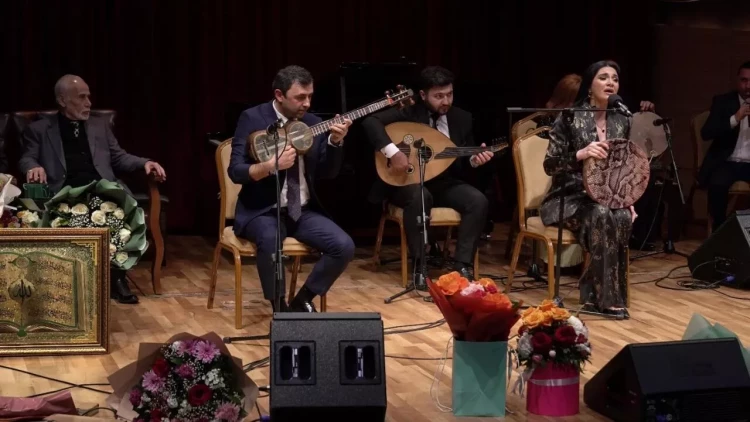 Beynəlxalq Muğam Mərkəzində görkəmli kamança ifaçısı Arif Əsədullayevin yubileyi qeyd edilib - FOTO