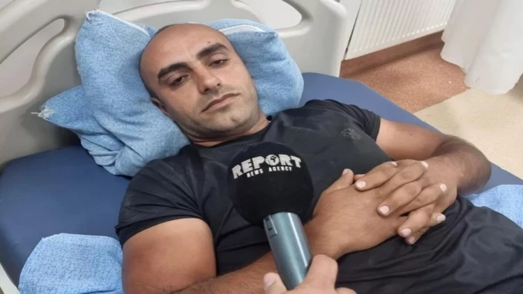 Naxçıvandakı qəzada xəsarət alan sərnişin: 