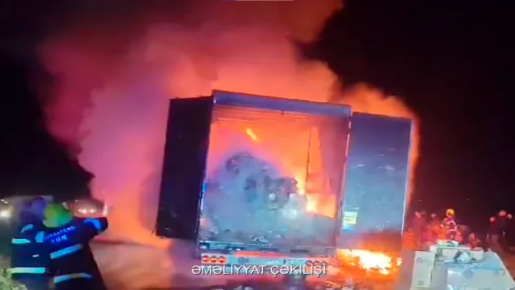 Bakı-Qazax yolunda dəhşətli yanğın - Yenilənib - VİDEO - FOTO