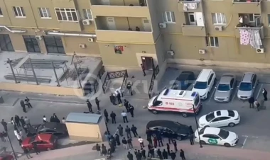 12-ci mərtəbədən yıxılan oğlan oraya hazırlığa gəlirmiş - YENİLƏNİB - FOTO